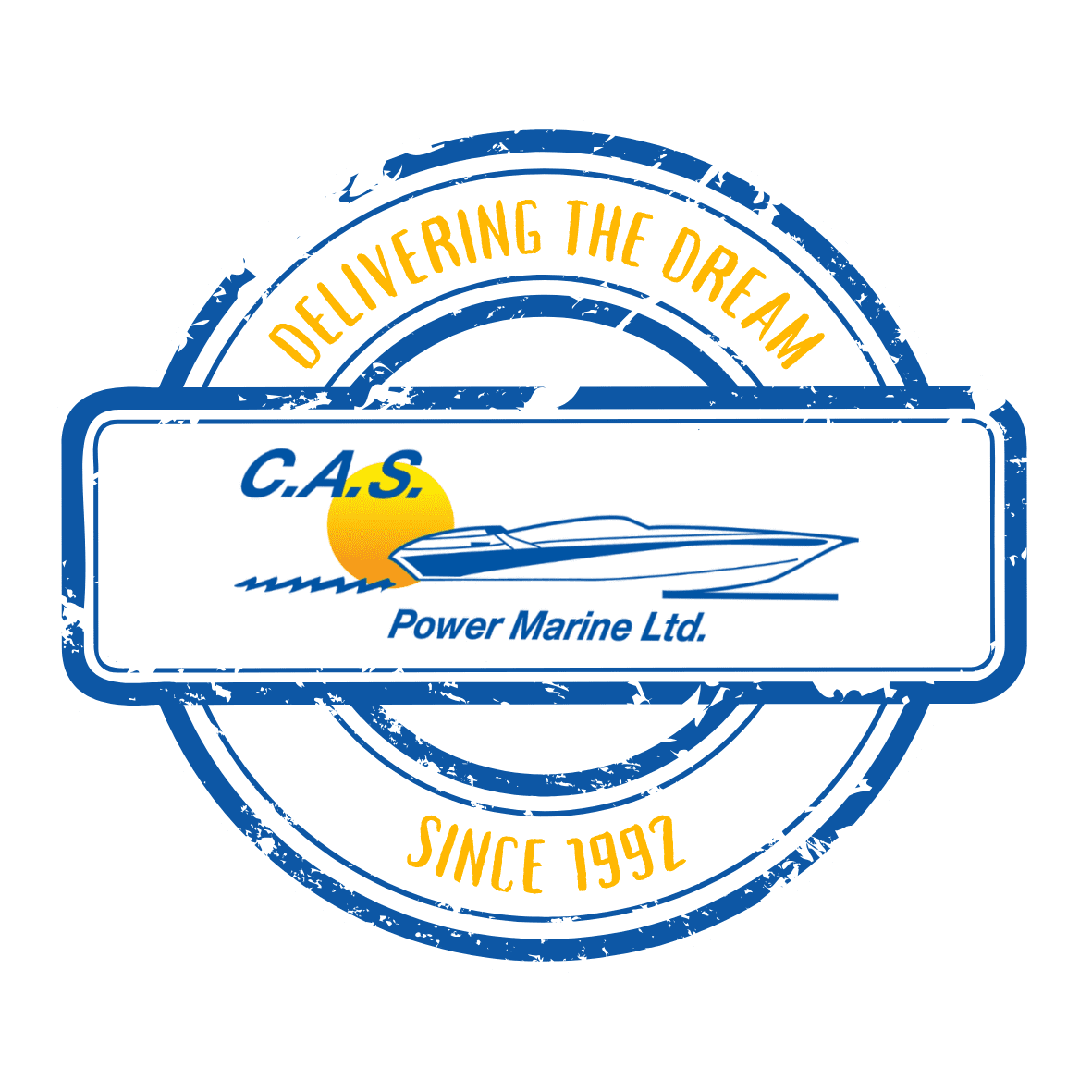 C.A.S. Power Marine Delivering the Dream Stamp
